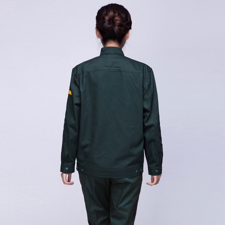 墨綠色汽車維修工作服AC01-1