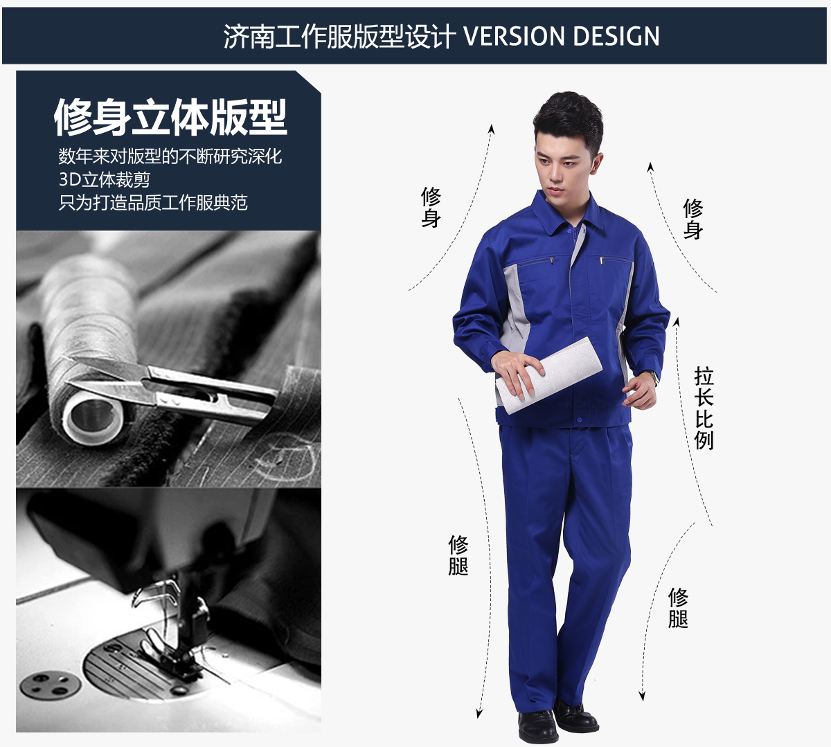 發(fā)電廠工作服的版型設計